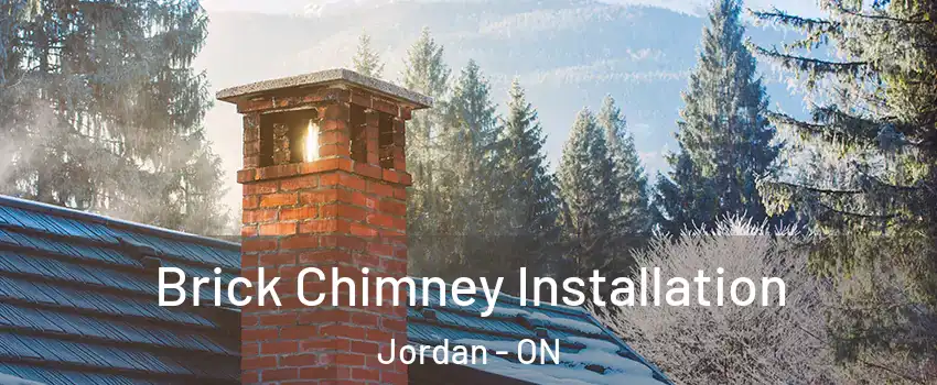 Brick Chimney Installation Jordan - ON