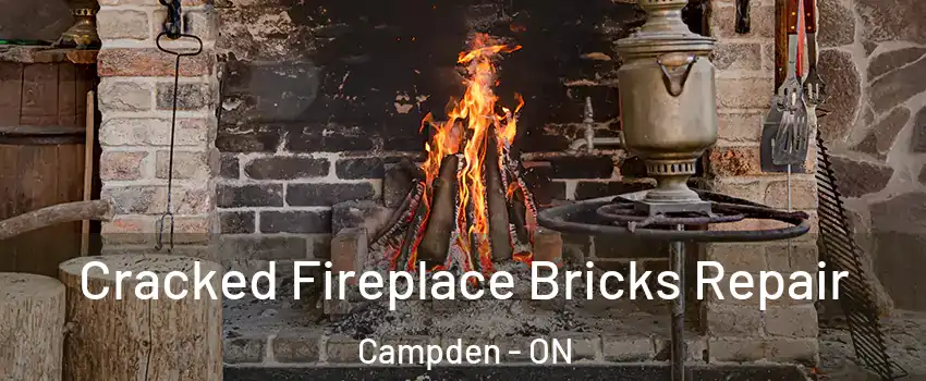  Cracked Fireplace Bricks Repair Campden - ON