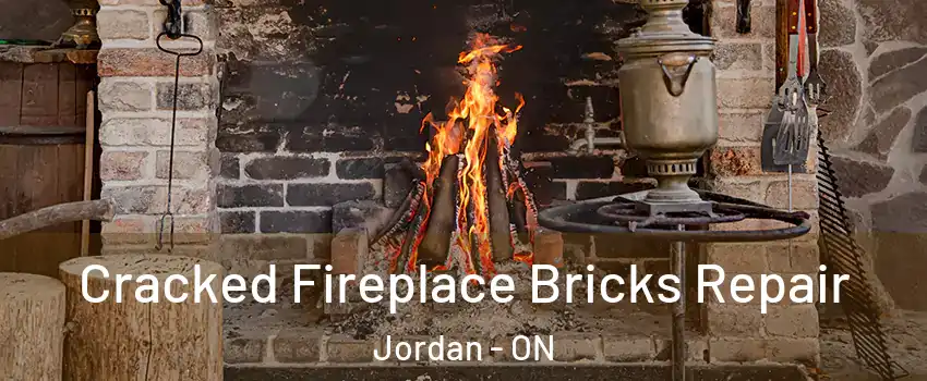 Cracked Fireplace Bricks Repair Jordan - ON