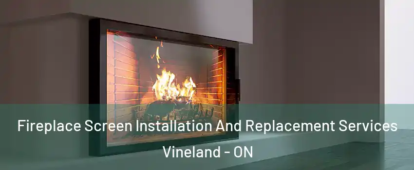  Fireplace Screen Installation And Replacement Services Vineland - ON