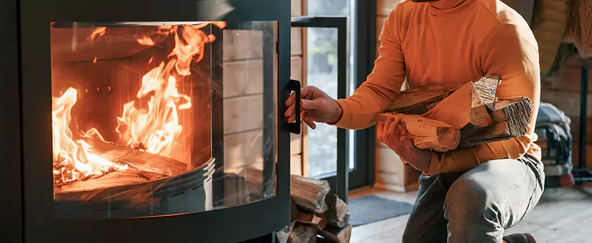 Residential Fireplace Ceramic Glass Installation in Lincoln, ON
