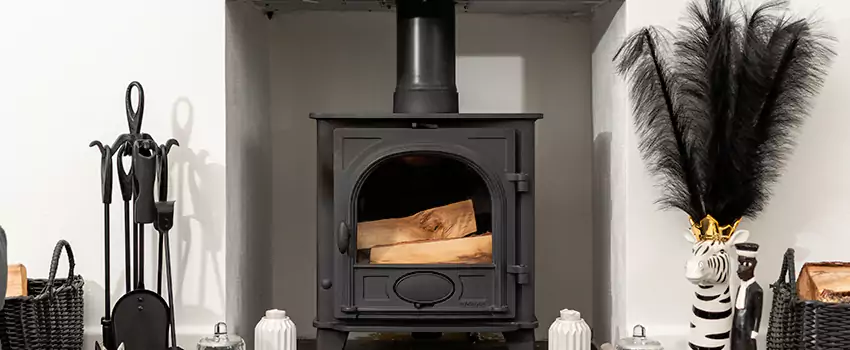 Thelin Hearth Products Providence Pellet Insert Fireplace Installation in Lincoln, ON