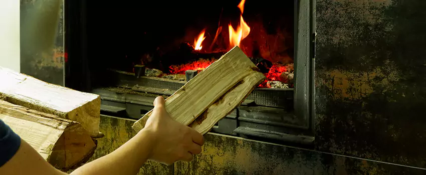 Wood Stove Heat Resistant Wall Repair in Lincoln, Ontario