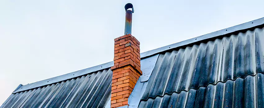 Aluminium Chimney Flashing Repair in Lincoln, ON