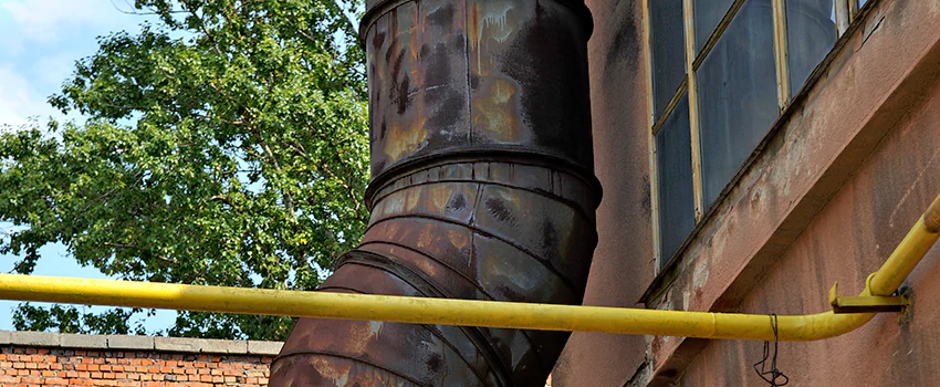 Lightning Protection Installation System for Industrial Chimneys in Lincoln, Ontario