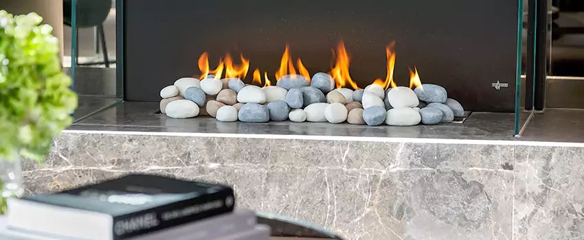 Double-Height Fireplace Design Refurbishment in Lincoln, Ontario